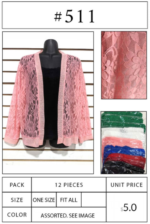 #511 Summer Lace Cardigan