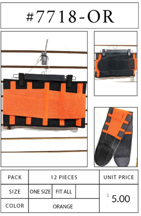 #7718-OR Waist Trainer Orange