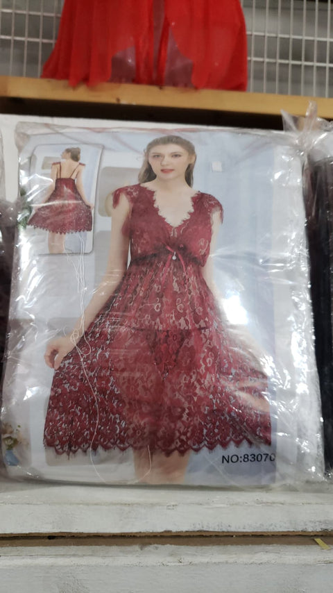 #83070 Babydoll Lingerie (2 Pieces)