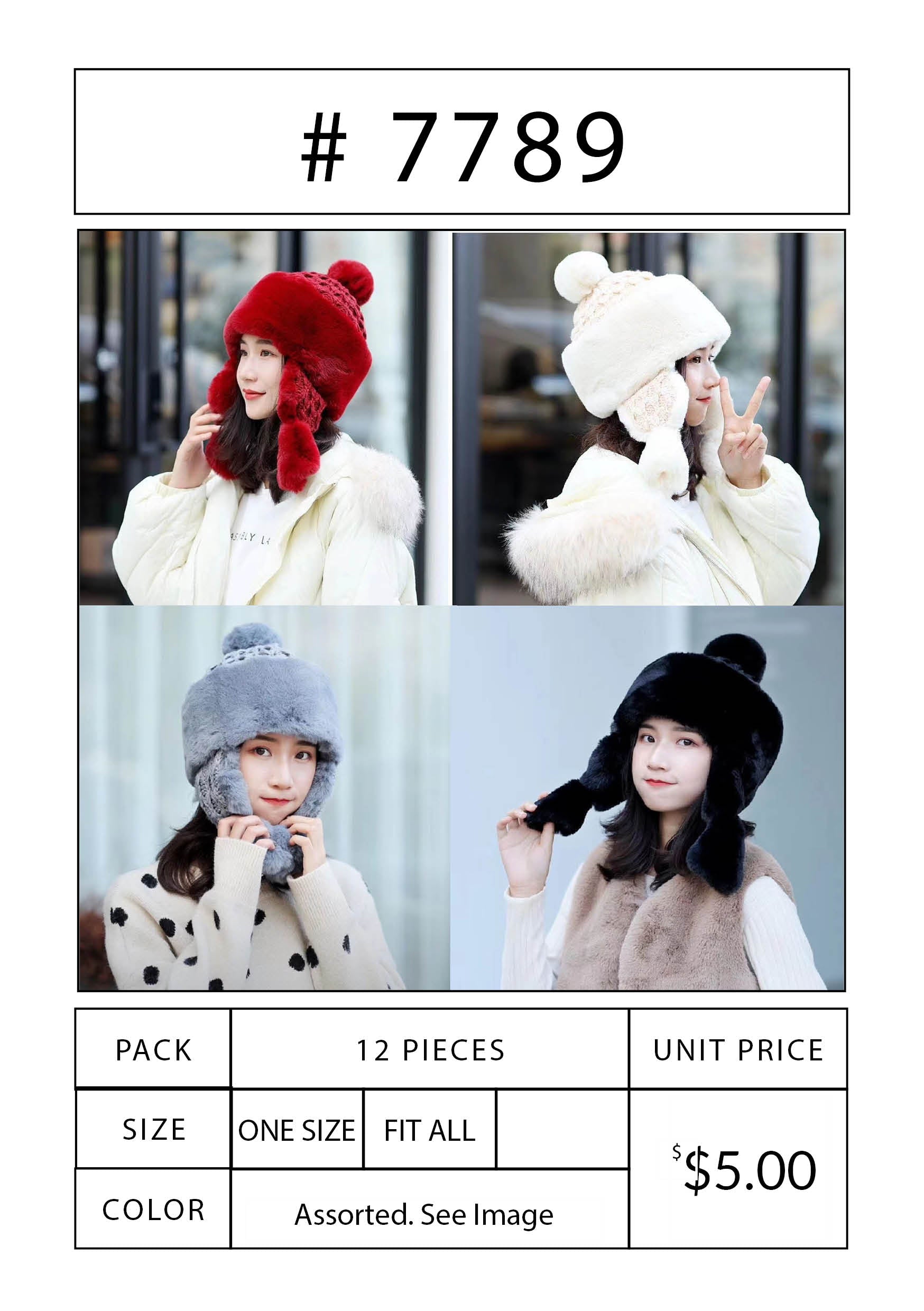 7789 Winter Hat – Ptwfashion.com display picture 1