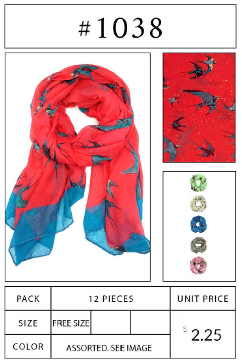 #1038 Summer Scarf