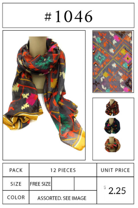 #1046 Summer Scarf