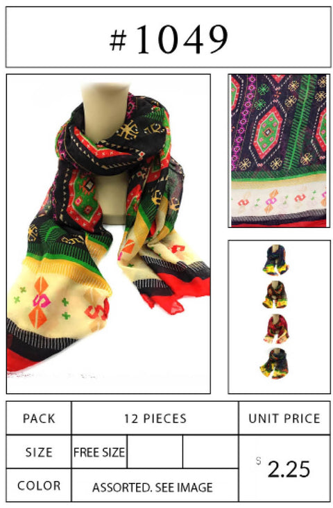 #1049 Summer Scarf