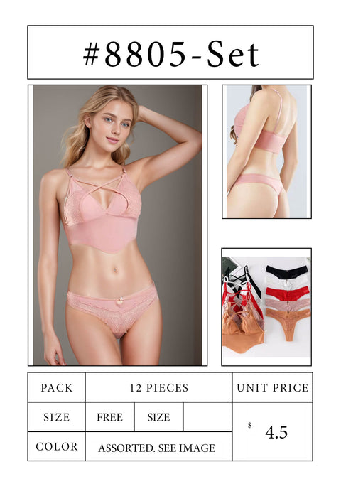 #8805 Bra and Panty Set