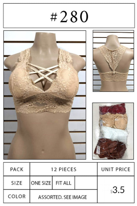 #280 Crop Top Cami Tops
