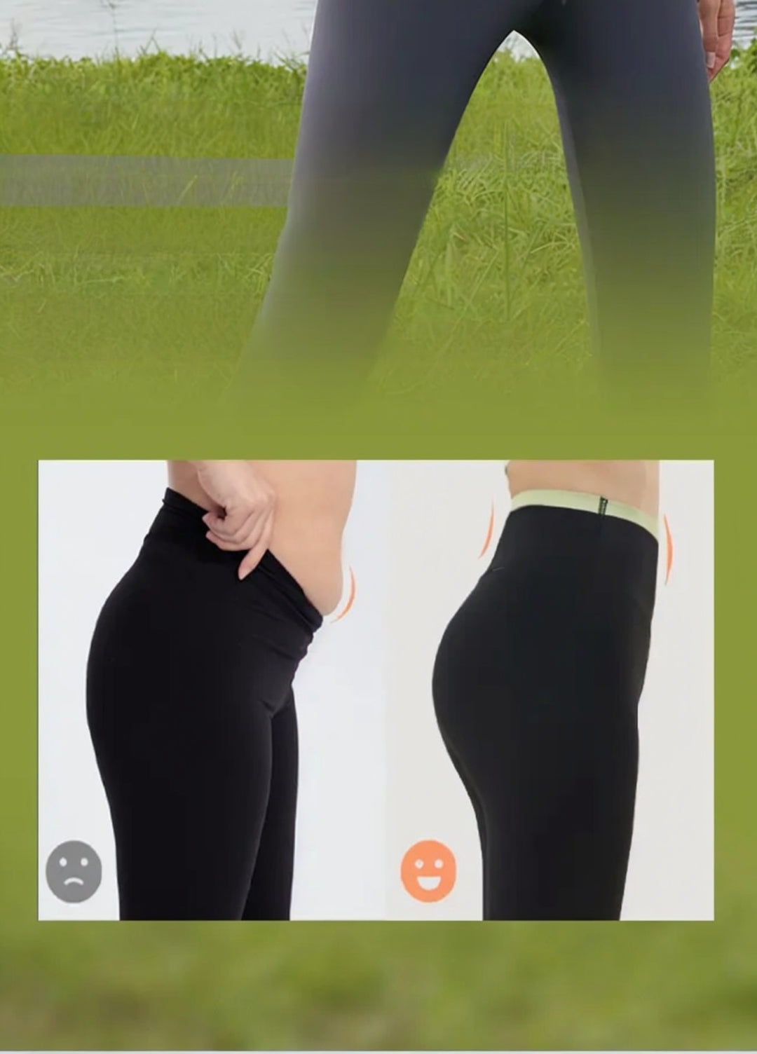 #822  3D Sculpting Athletic Leggings