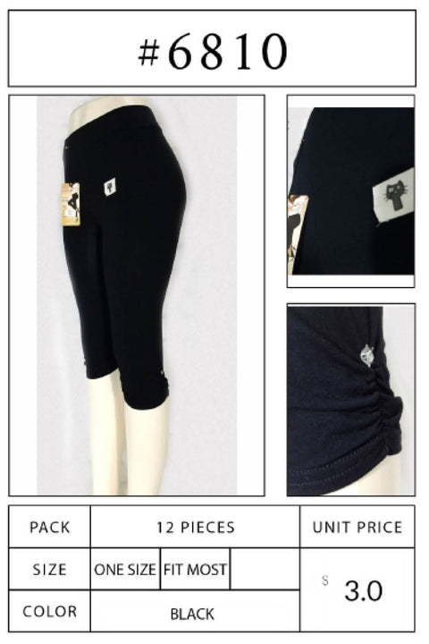 #6810 Capri Leggings