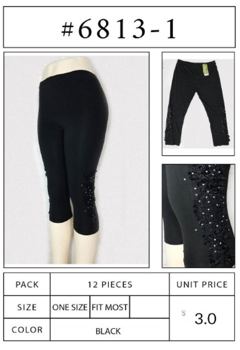 #6813-1 Capri Leggings