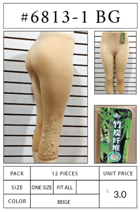 #6813-1 BG Capri Leggings