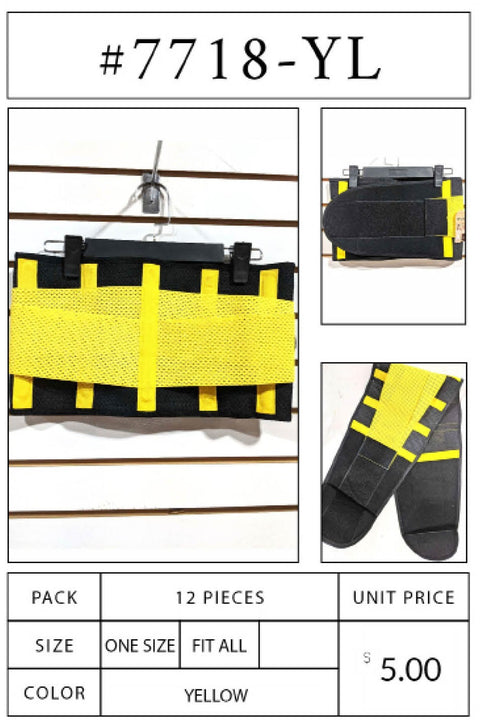 #7718-YL Waist Trainer Yellow