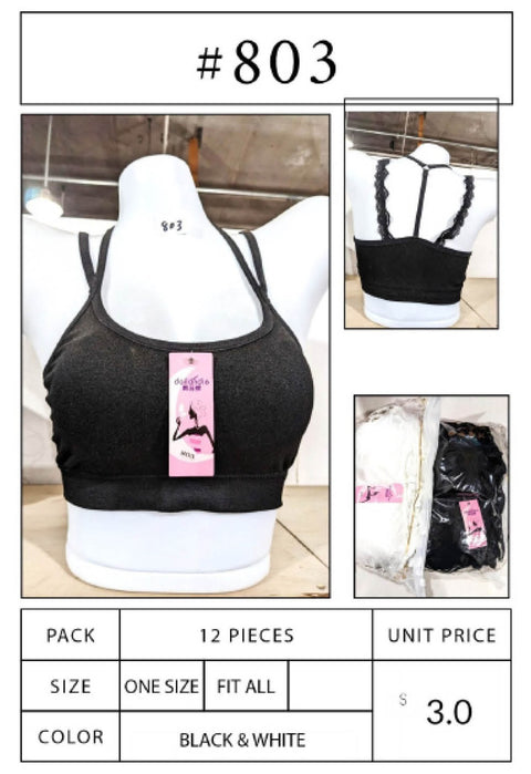 #803-1 Crop Top Cami Tops