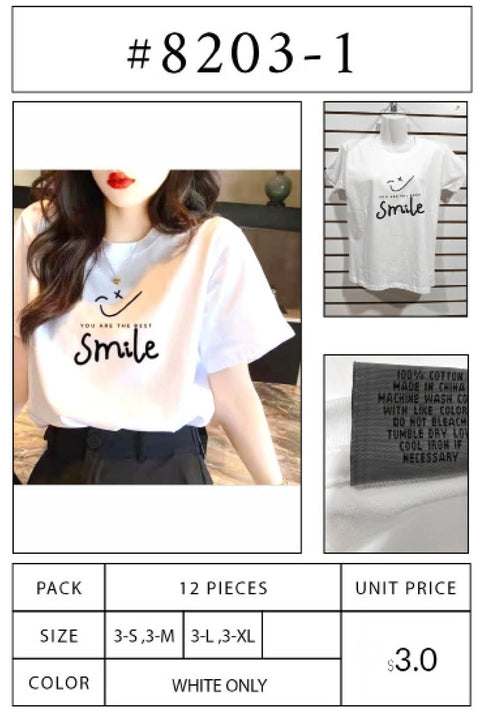 #8203-1 Women Tshirt