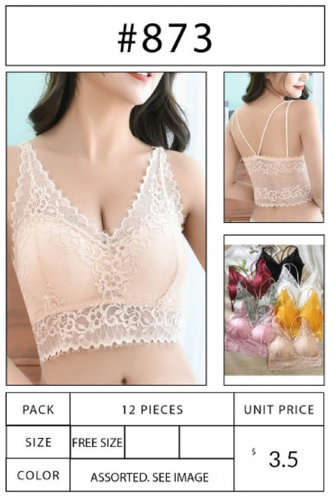 #873 Crop Top Cami Tops